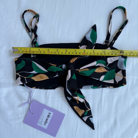 NWT La DoubleJ 3-Way Bandeau Top in Orchard XS - Picture 13 of 16